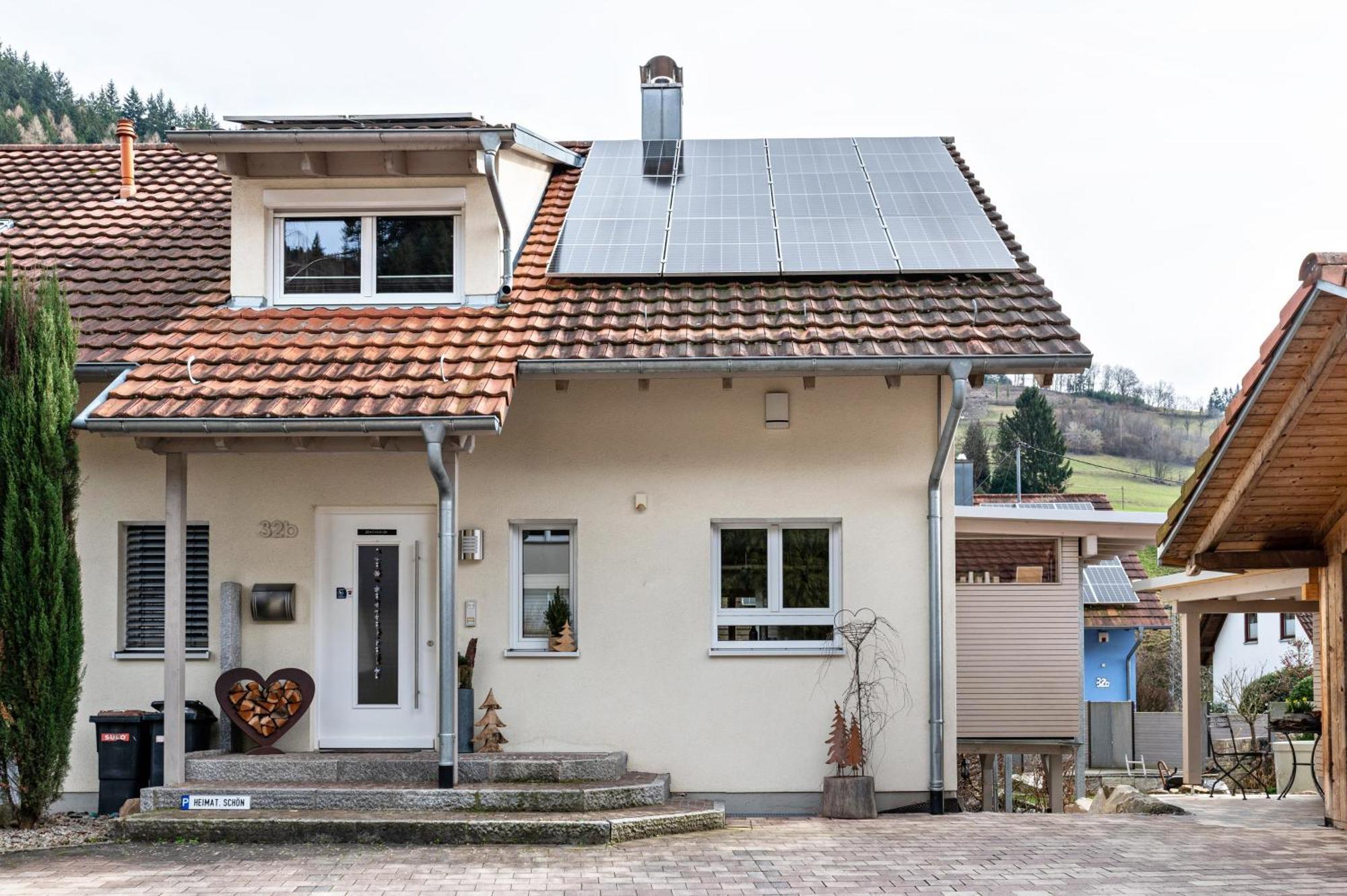 Ferienwohnung Heimatschoen Münstertal Exteriör bild